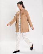 Veste en Laine mélangée Foehn  beige