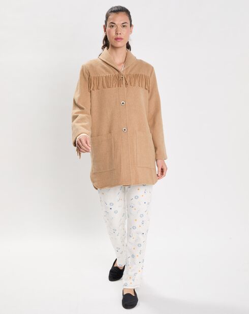 Veste en Laine mélangée Foehn  beige