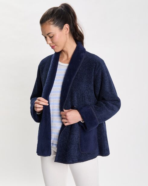 Veste Hygge bleu marine