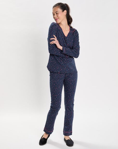 Pyjama Holly bleu marine