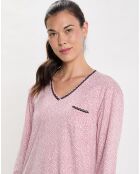 Chemise de nuit Forever rose