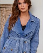 Trench Mel bleu