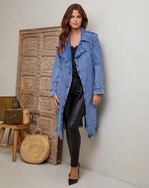 Trench Mel bleu