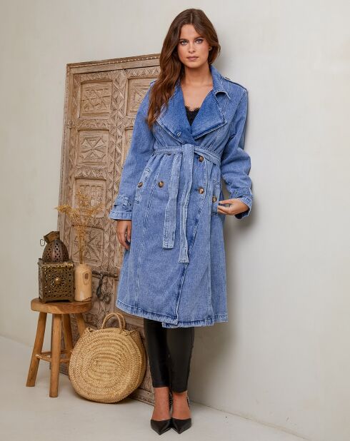 Trench Mel bleu