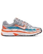 Baskets W P-6000 argenté/orange/bleu