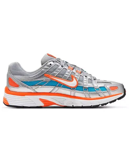 Baskets W P-6000 argenté/orange/bleu