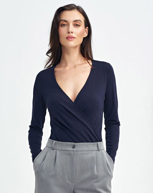 Body Lourdes bleu marine