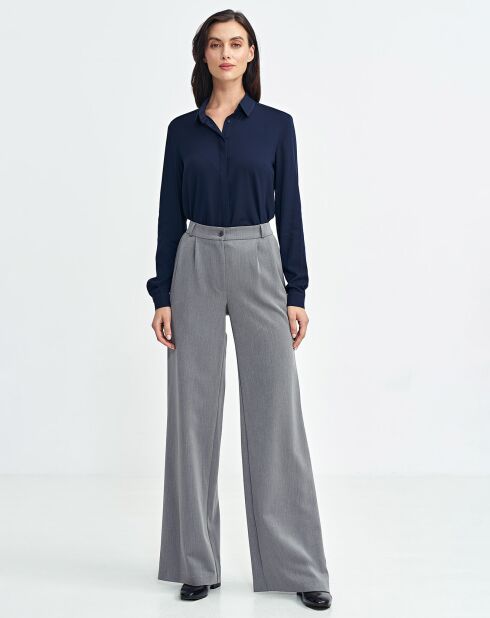Chemise Laurine bleu marine