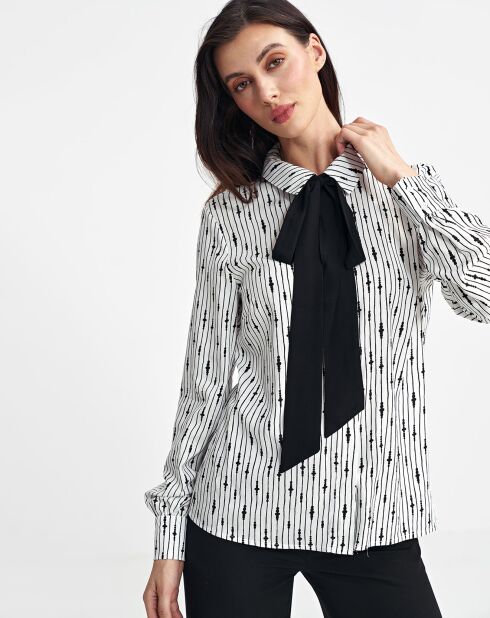 Blouse Jade écrue