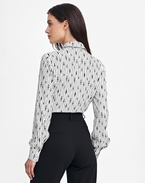 Blouse Jade écrue