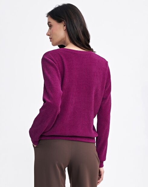 Maglione viola Mathilde