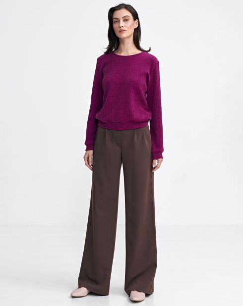 Maglione viola Mathilde