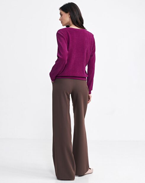 Maglione viola Mathilde