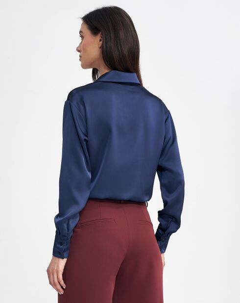 Chemise Bonnie bleu marine
