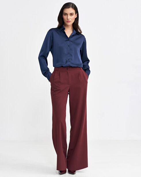 Chemise Bonnie bleu marine
