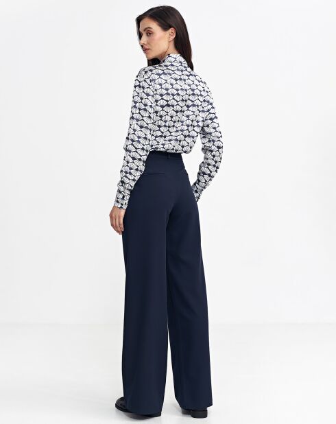 Wit/zwart Millie shirt