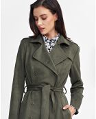 Manteau Amandine vert