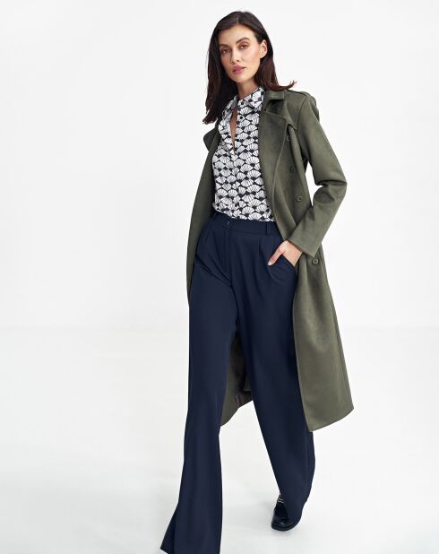 Manteau Amandine vert