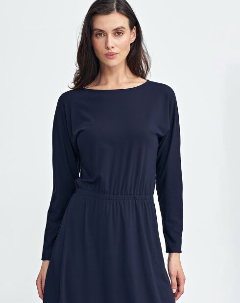 Marineblaues Kleid Ruth