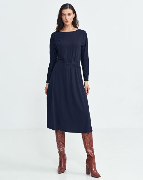 Marineblaues Kleid Ruth