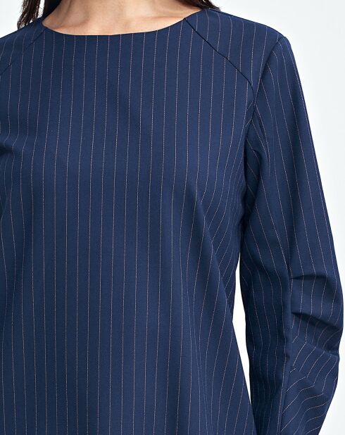 Robe Ursula bleu marine