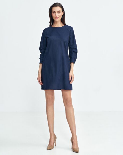 Robe Ursula bleu marine