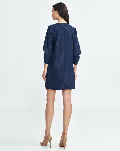 Robe Ursula bleu marine
