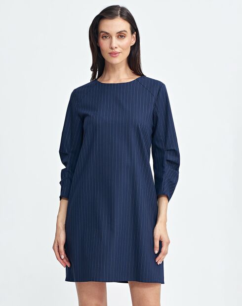 Robe Ursula bleu marine