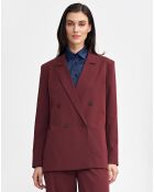 Blazer Pascaline bordeaux