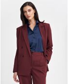 Blazer Pascaline bordeaux