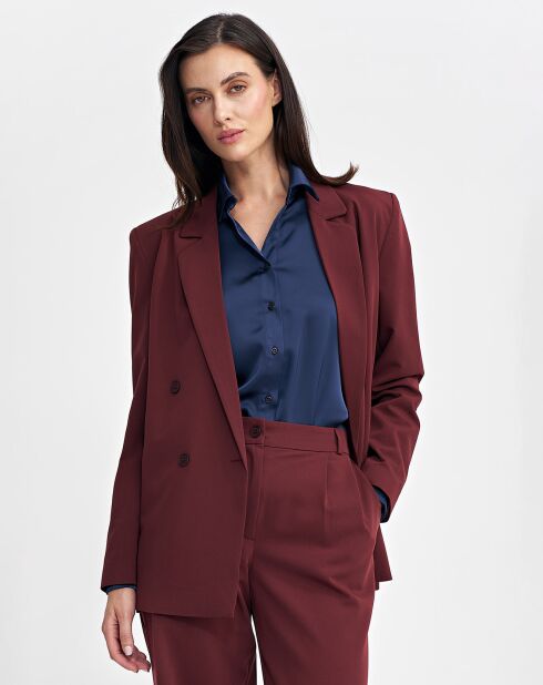 Blazer Pascaline bordeaux