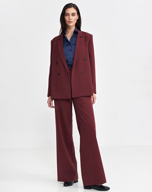 Blazer Pascaline bordeaux