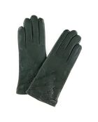 Gants en Cuir d'Agneau doublure Laine Yvette fer