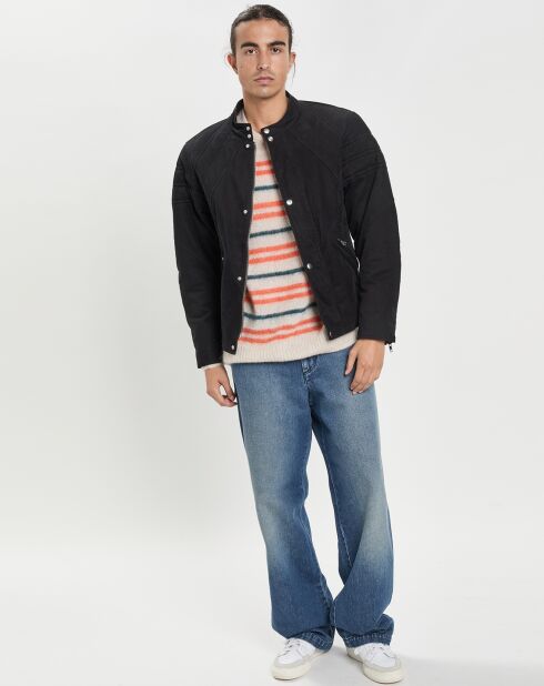 Blouson Moleskin noir