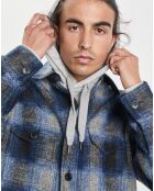 Veste en Laine mélangée  Kervon-Gb bleue