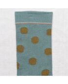 Calzini blu a pois