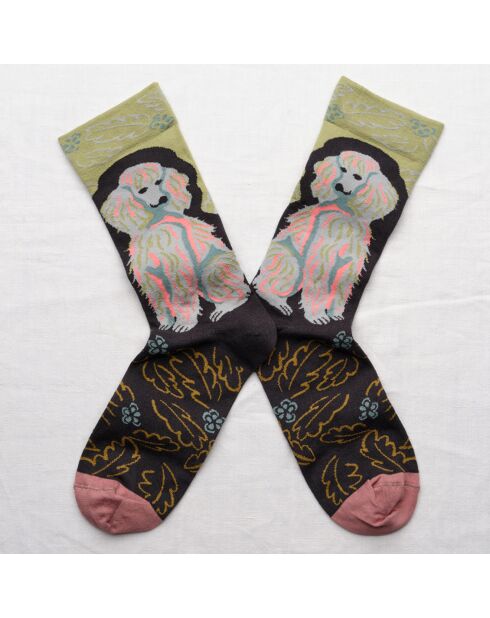 Chaussettes Chien multicolores
