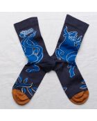 Calzini Taurus blu/grigi