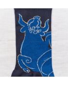 Calzini Taurus blu/grigi