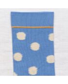 Calzini blu a pois