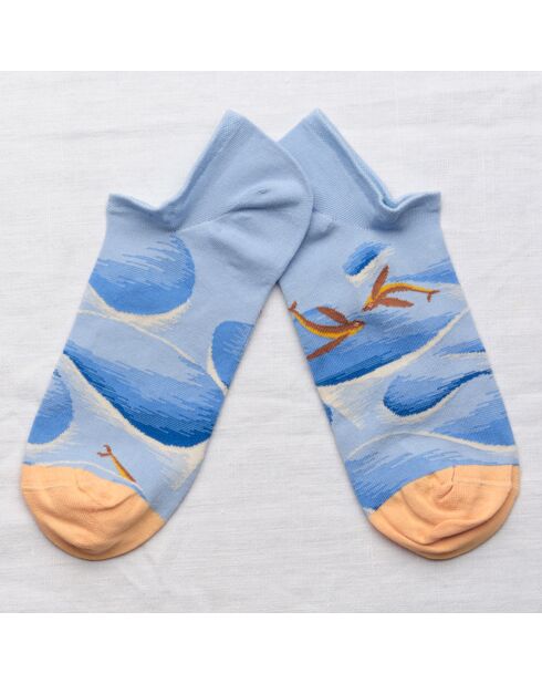 Socquettes Mer bleues