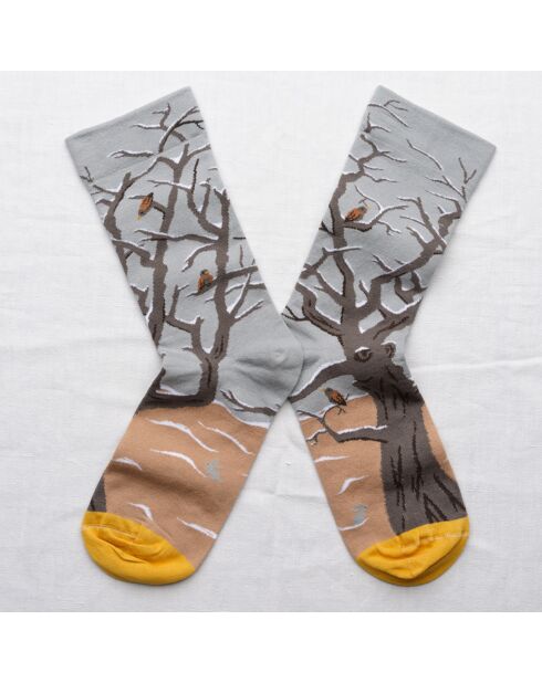 Calzini Grey Tree