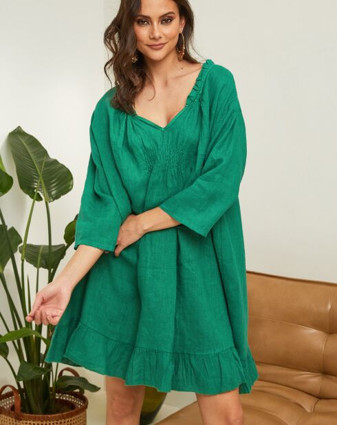 Robe Jasmine verte