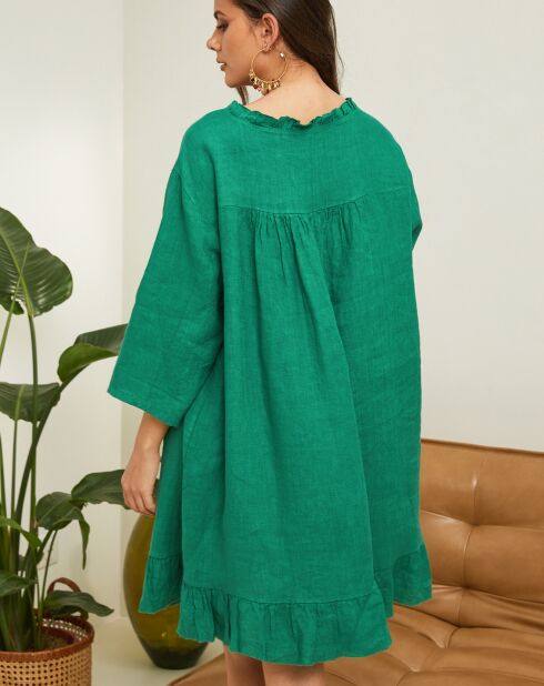 Robe Jasmine verte