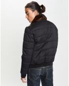 Blouson en Cuir Marcello noir