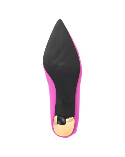Bottines Loulou fuchsia - Talon 6.5 cm