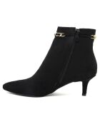 Bottines Nelia noires - Talon 6 cm