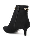 Bottines Nelia noires - Talon 6 cm