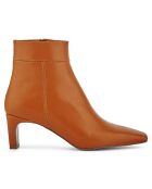 Bottines Stephanie cognac - Talon 6 cm