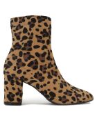 Bottines Jasmine léopard -Talon 7 cm